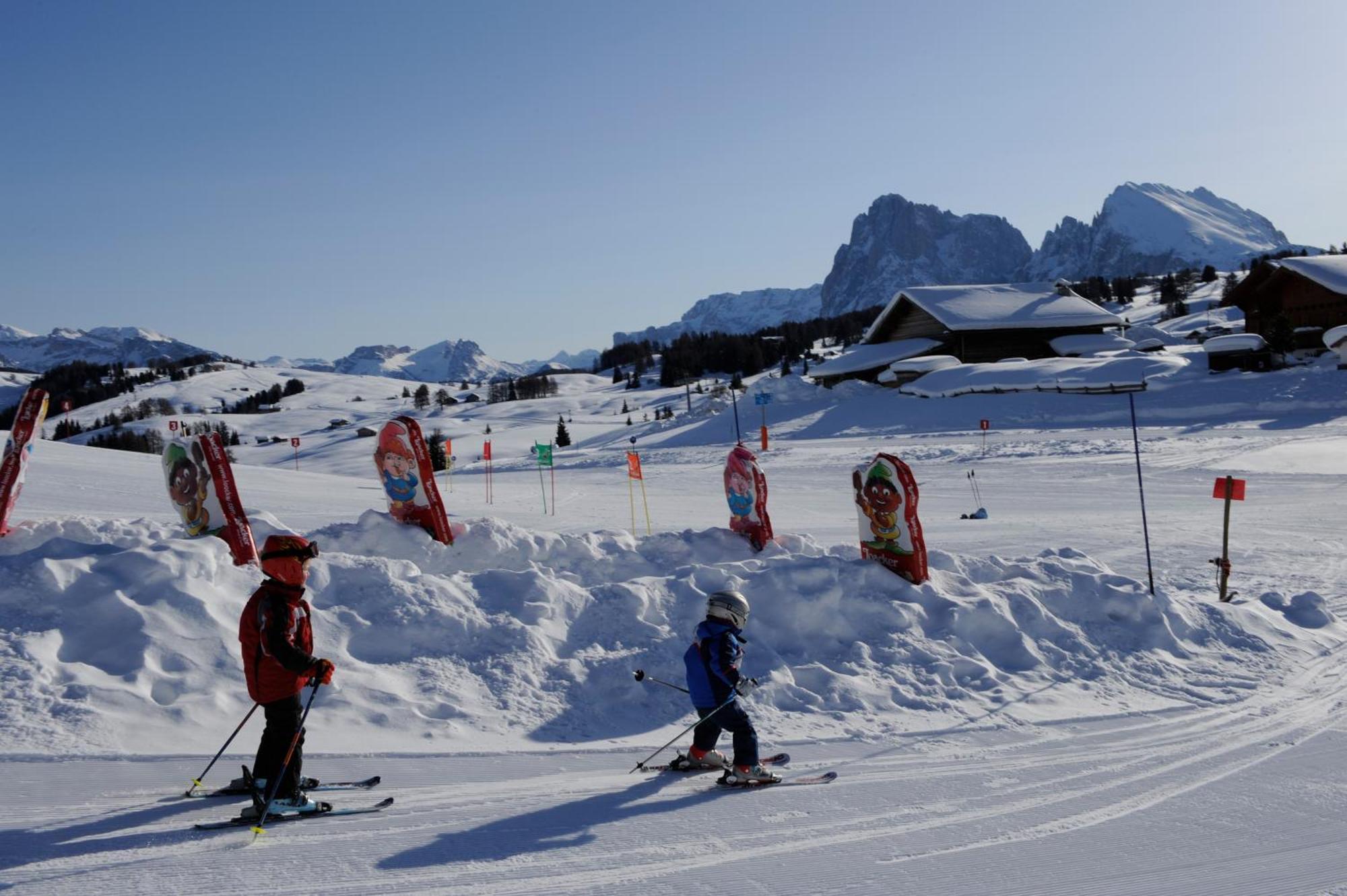 Dolomites Living Hotel Tirler Alpe Di Siusi Buitenkant foto